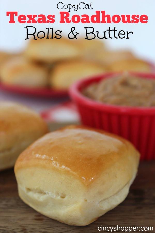 COPYCAT TEXAS ROADHOUSE ROLLS AND BUTTER