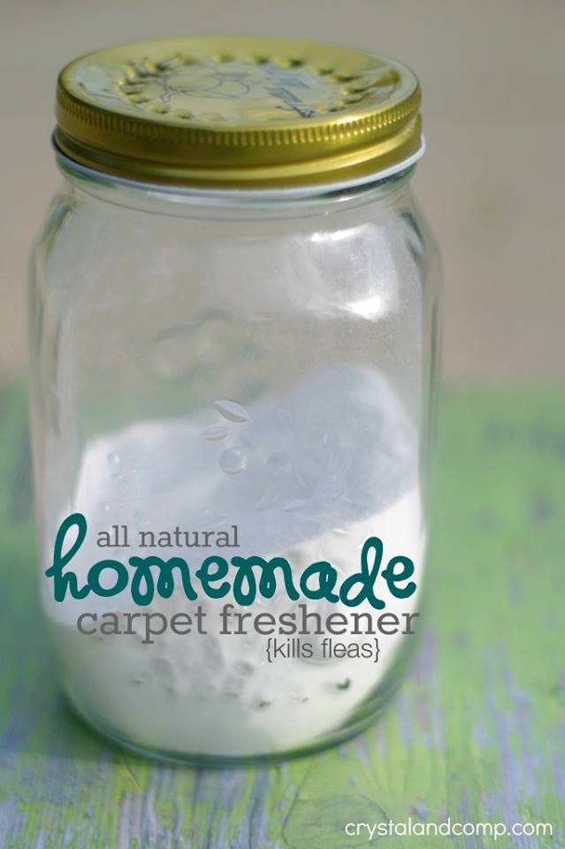 HOMEMADE CARPET FRESHENER THAT KILLS FLEAS