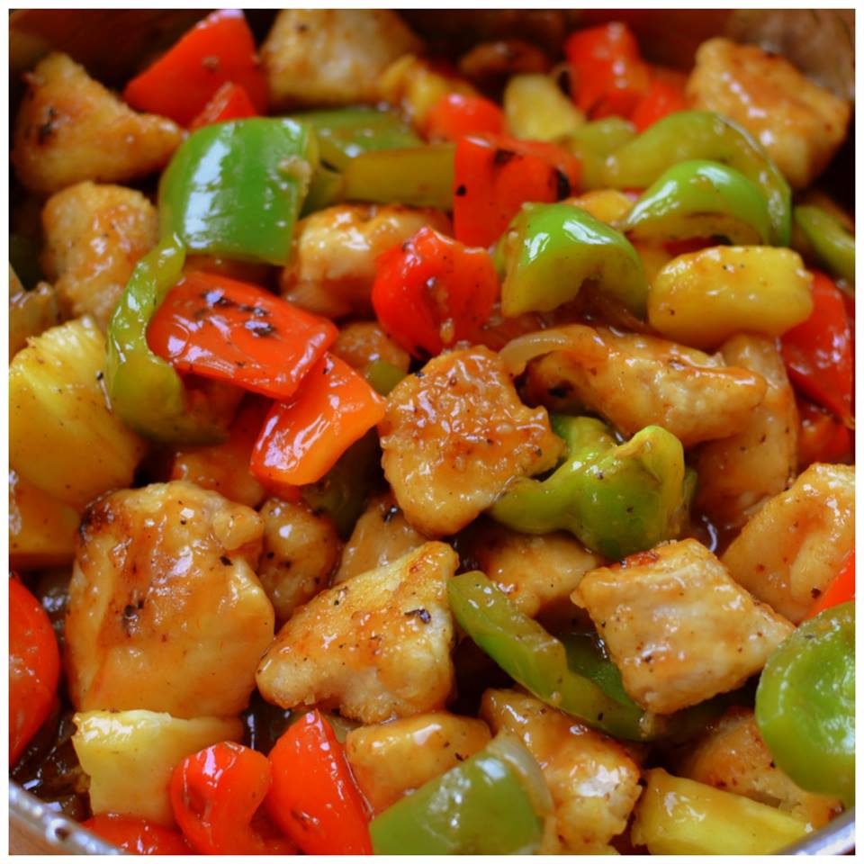 SWEET AND SOUR CHICKEN