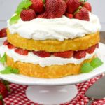 Strawberry Shortcake Cheesecake Cake Maria S Mixing Bowl