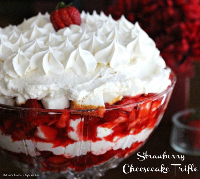 Strawberry Cheesecake Trifle