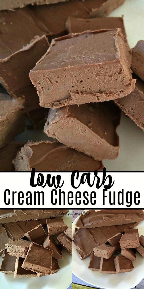 Low Carb Cream Cheese Fudge 