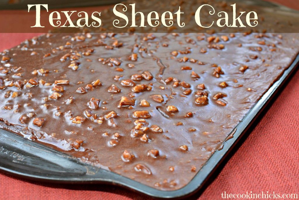 Texas Turtle Sheet Cake Pictures