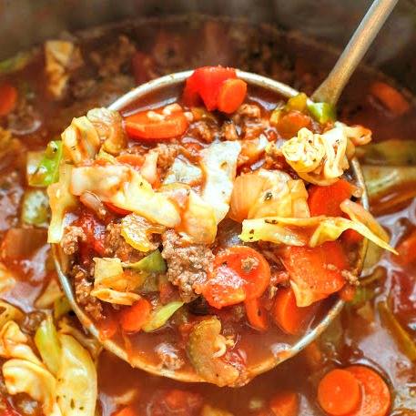 ITALIAN VEGETABLE BEEF SOUP - Maria's Mixing Bowl