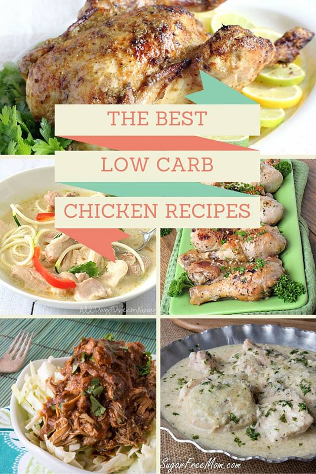 45 HEALTHY LOW CARB GLUTEN FREE CHICKEN RECIPES - Maria's Mixing Bowl