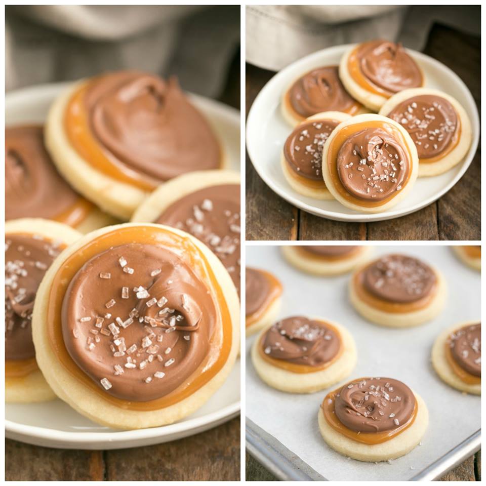 Chocolate Caramel Shortbread Cookies Maria's Mixing Bowl