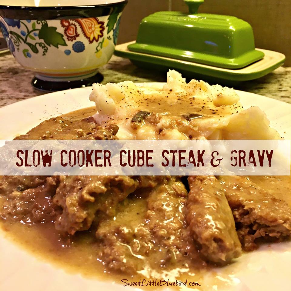 Slow Cooker Cube Steak and Gravy (Quick & Easy) - Maria's ...