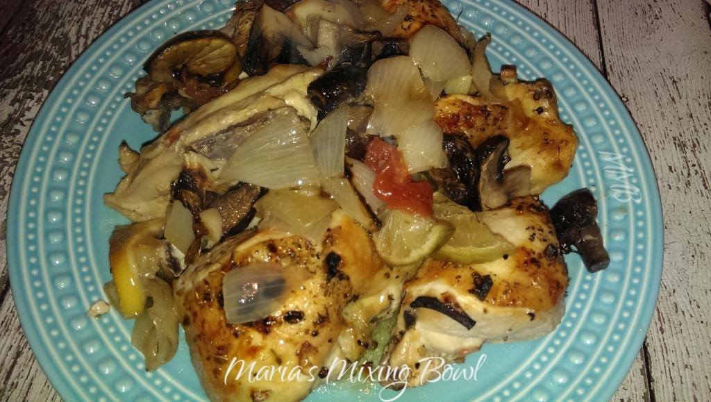 Baked Citrus Chicken With Wine