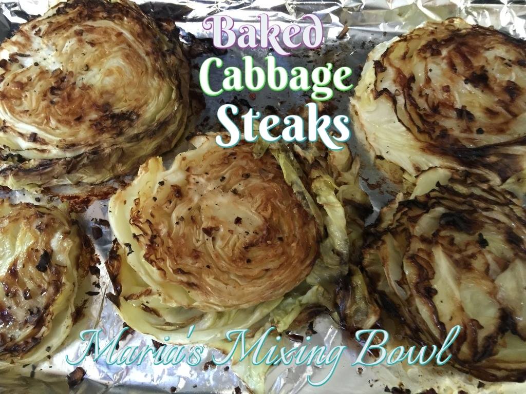 Baked Cabbage Steaks