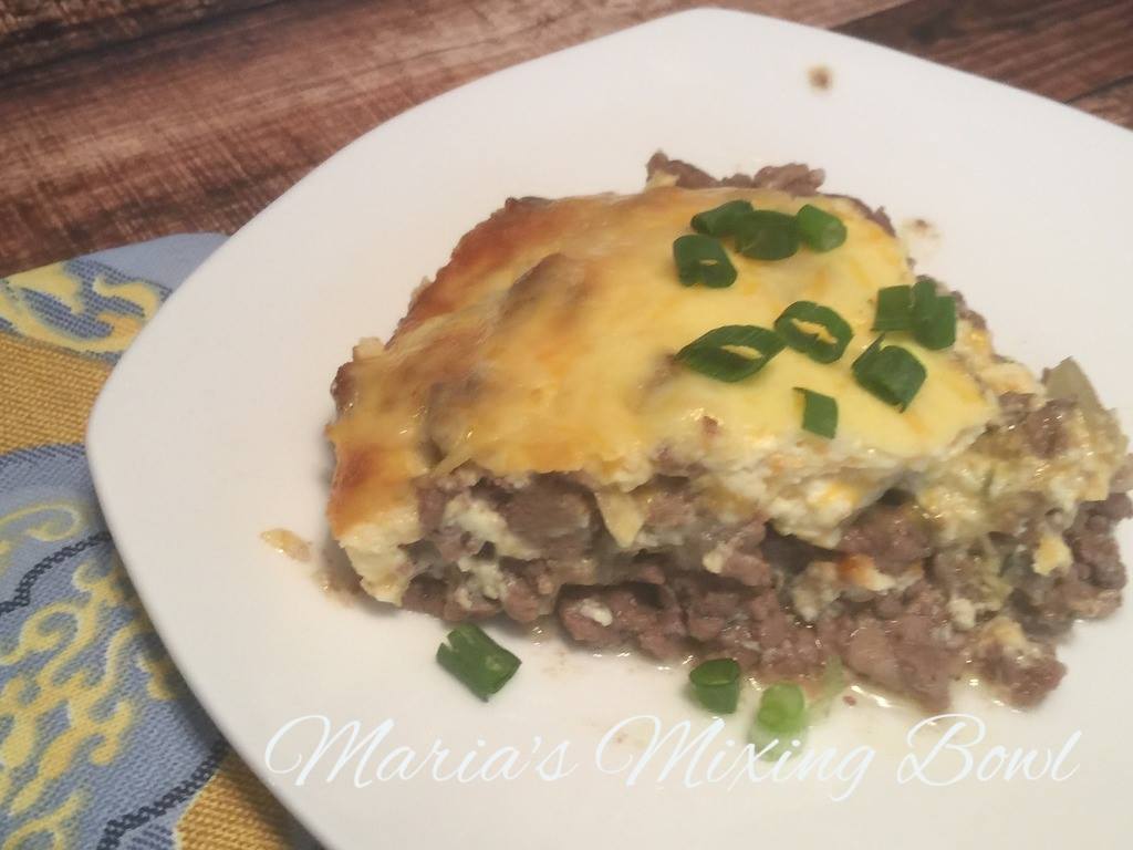 Low Carb White Castle Pie