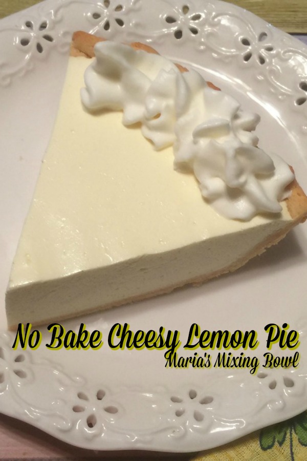 No Bake cheesy Lemon Pie