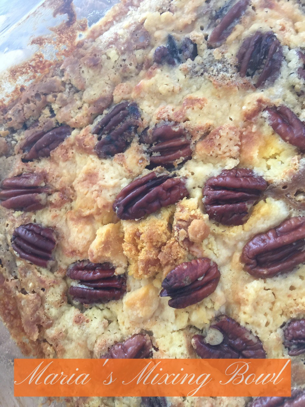 CRUNCHY PUMPKIN DUMP CAKE