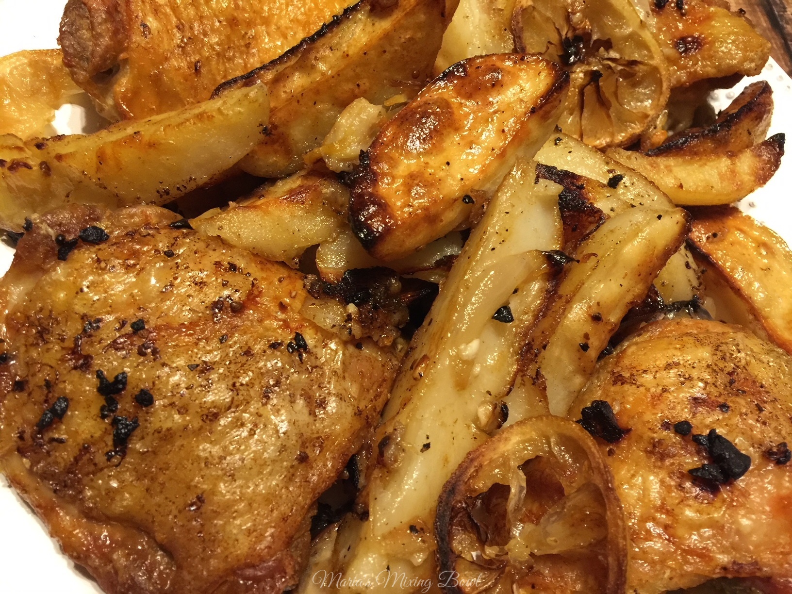 Easy Greek Chicken and Potatoes