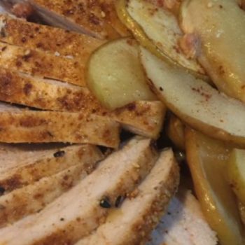 Marinated Smoked Paprika, Herb and Apple Pork Loin
