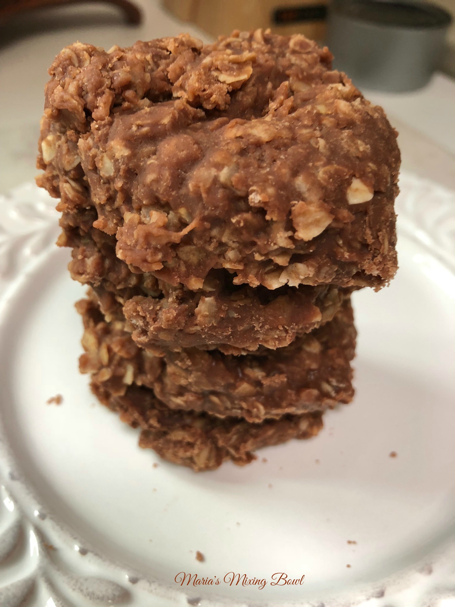 Nutella No Bake Cookies