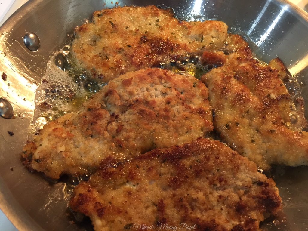 Chicken Cutlets with Mustard Cream Sauce Maria's Mixing Bowl