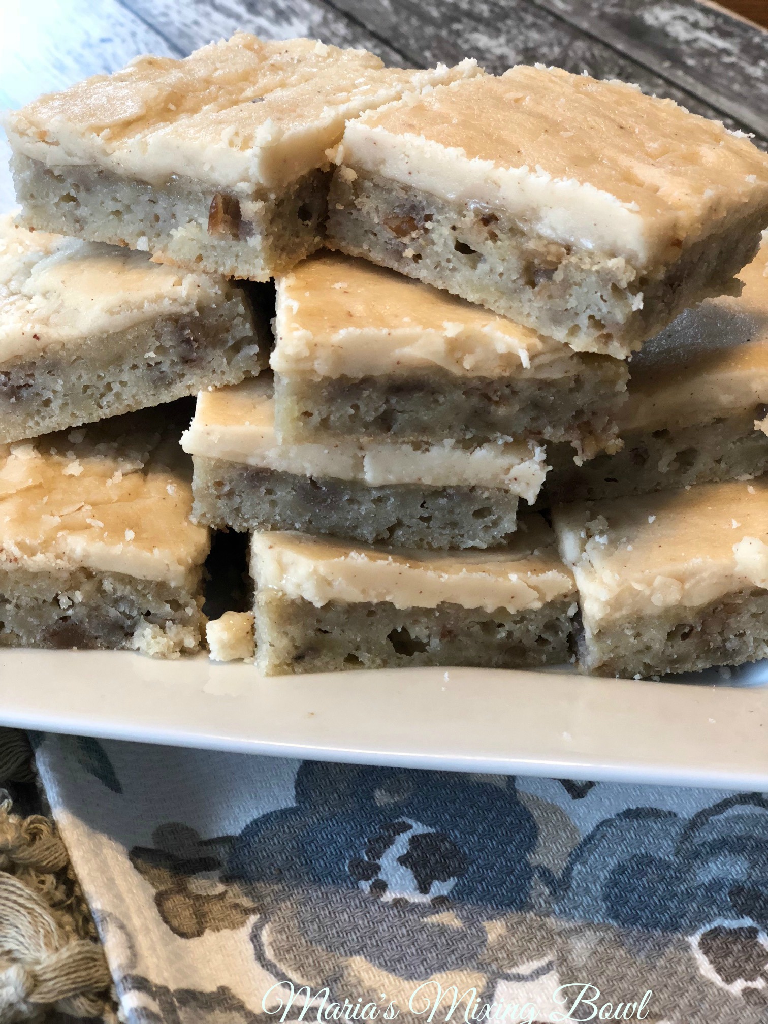 Banana Bread Brownies With Brown Butter Frosting Maria S Mixing Bowl   IMG 0074 