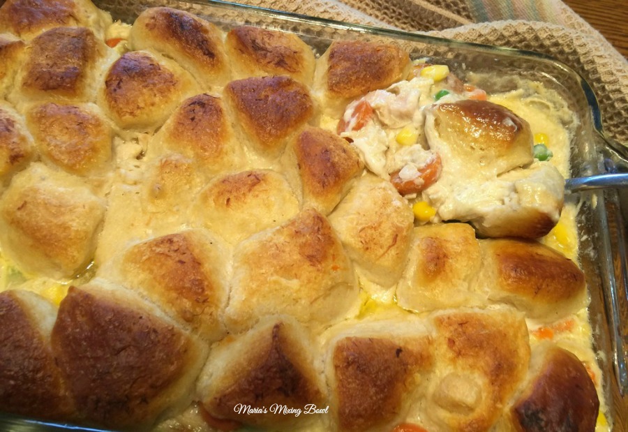 Easy Bubble Up Chicken Pot Pie