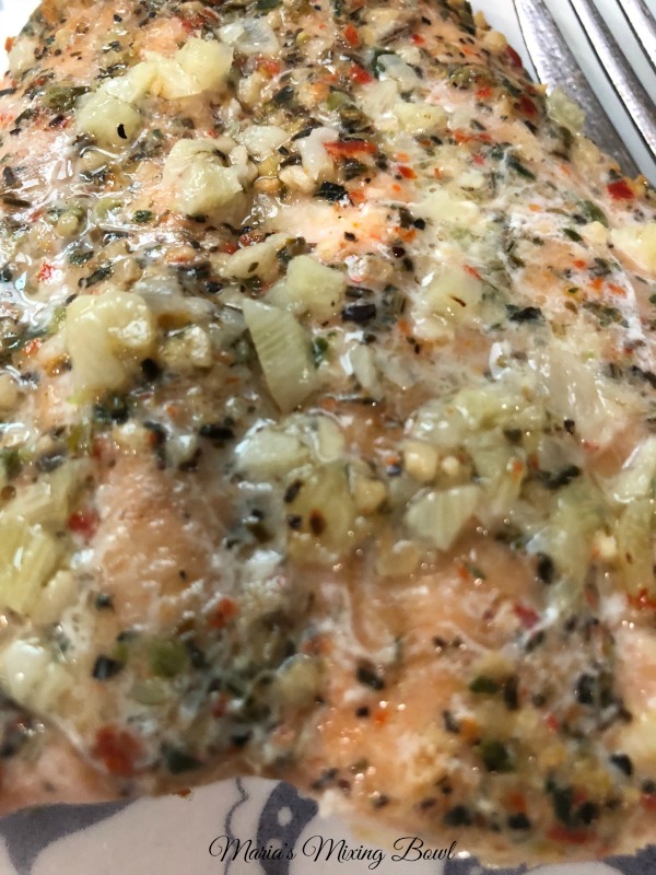 Garlic Butter Herbed Salmon in Foil