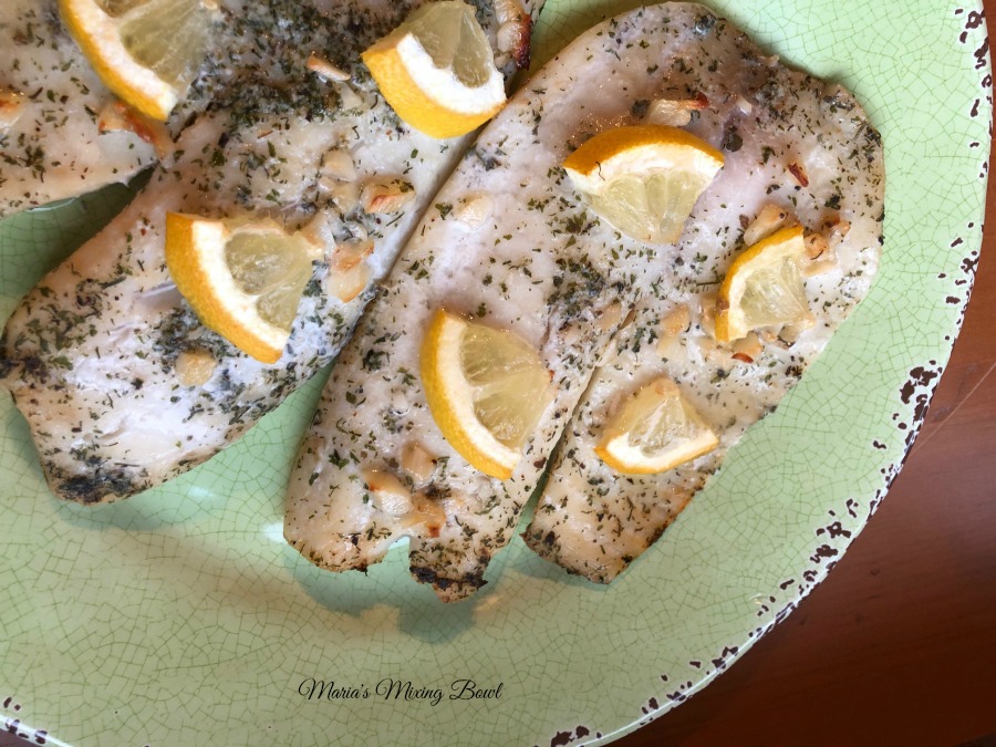 Lemon Garlic Tilapia