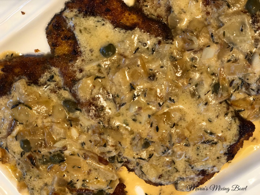 Chicken Cutlets with Lemon Butter Sauce