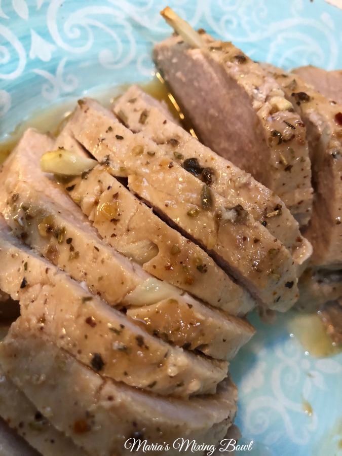 Honey Garlic Dijon Pork Tenderloin
