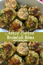 Cheesy Baked Broccoli Bites - Maria's Mixing Bowl