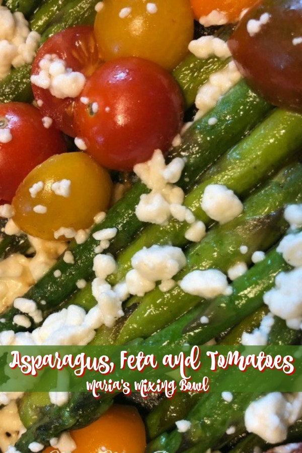 Asparagus with Feta and Tomatoes