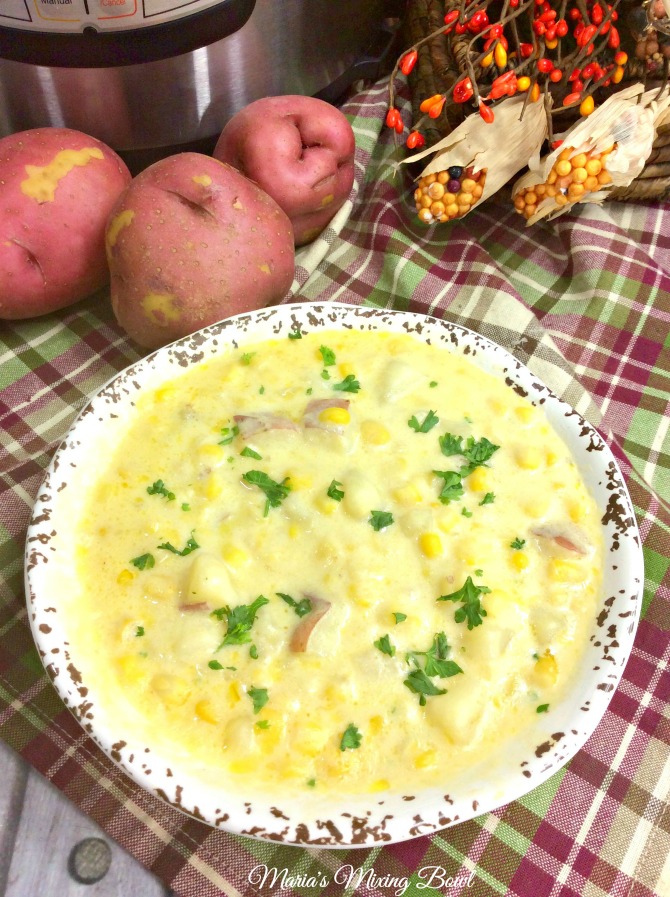 Instant Pot Corn Chowder