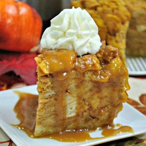 instant pot pumpkin bread pudding