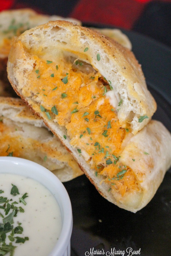 Buffalo Chicken Stromboli