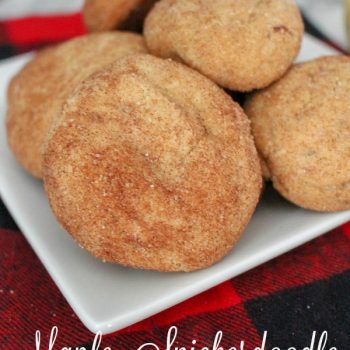 Maple Snickerdoodle Cookies