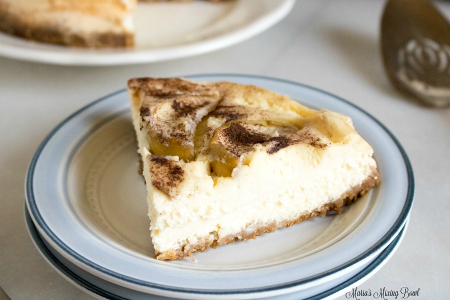 Instant Pot Apple Cinnamon Cheesecake