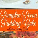 pumpkin pecan pudding cake
