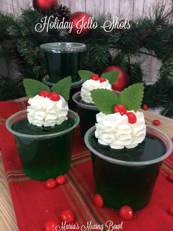 Holiday Jello Shots Maria S Mixing Bowl