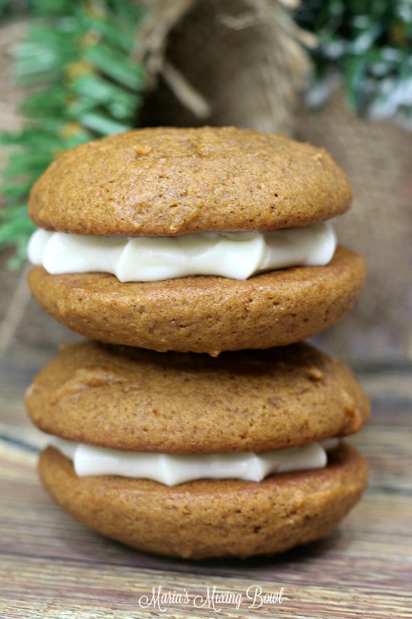 Gingerbread Whoopie Pies - Maria's Mixing Bowl