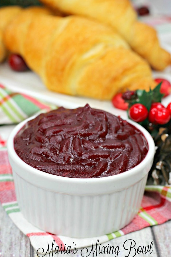 Crock Pot Cranberry Butter