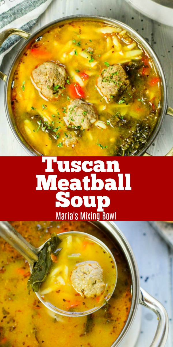Tuscan Meatball Soup