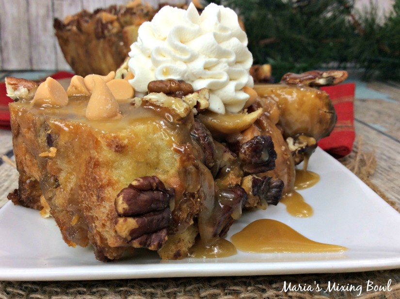 Maple Pecan Butterscotch Bread Pudding Maria S Mixing Bowl