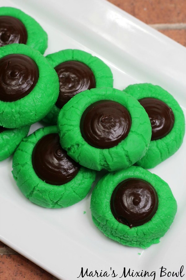 No Bake Cream Cheese Mint Buttons