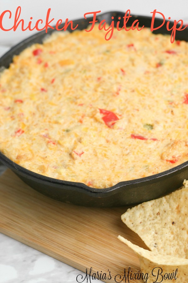 Chicken Fajita Dip