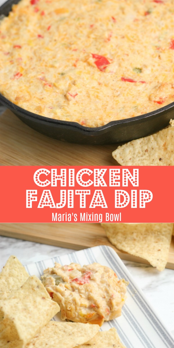 Chicken Fajita Dip Maria's Mixing Bowl