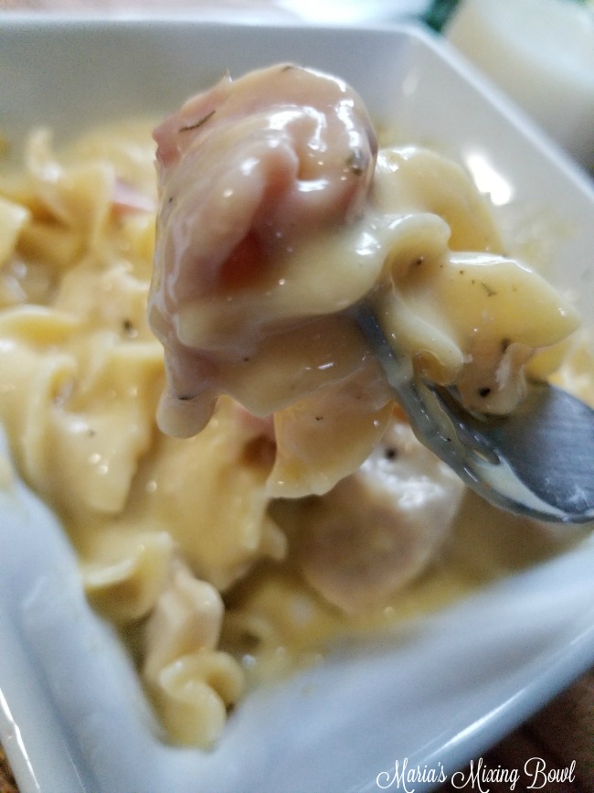Easy Chicken Cordon Bleu Pasta