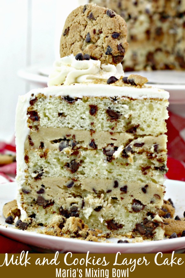 Milk and Cookies Layer Cake