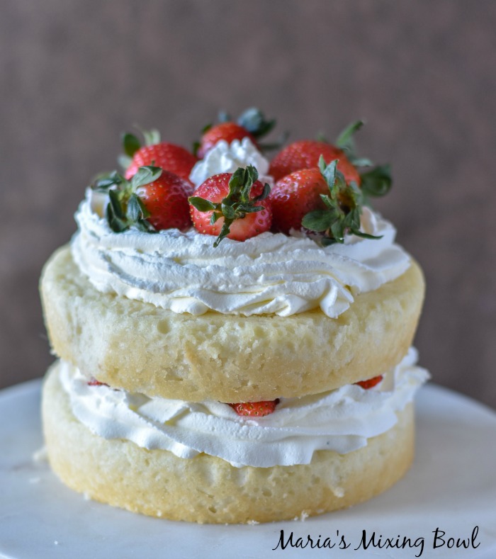 Strawberry Shortcake Layer Cake