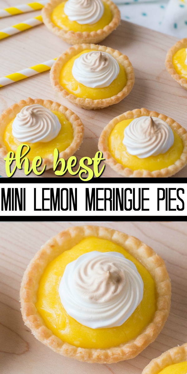 Mini Lemon Meringue Pies 