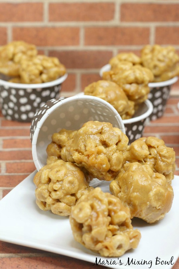 Peanut Butter Cereal Clusters