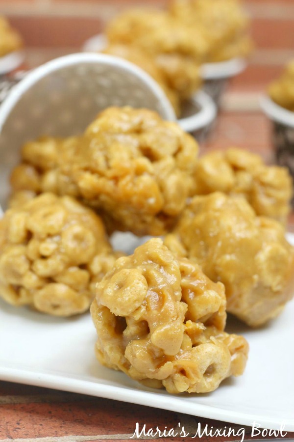 Peanut Butter Cereal Clusters