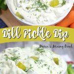 Dill Pickle Dip