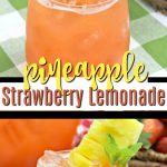 Pineapple Strawberry Lemonade